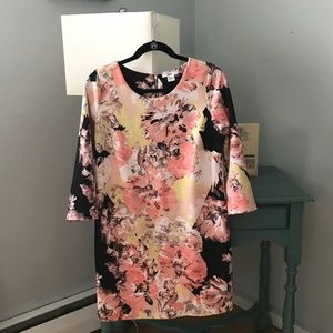 floral dress size L